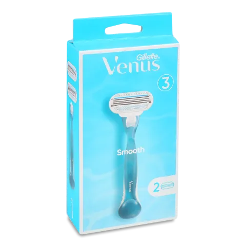 Станок Gillette Venus + 2 картриджі
