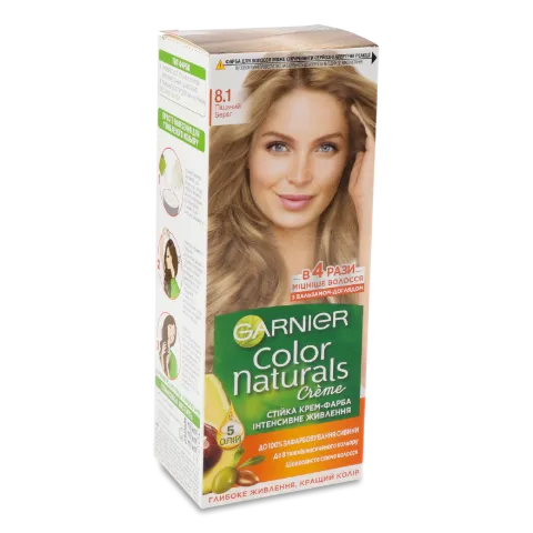 Фарба для волосся Garnier Color Naturals 8.1 «Пісочний берег»