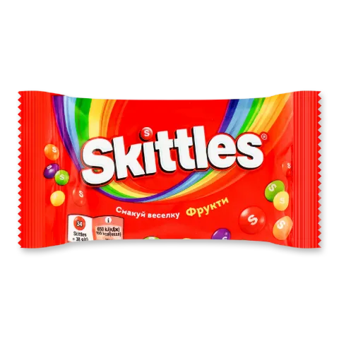 Драже Skittles оригінальний фруктовий