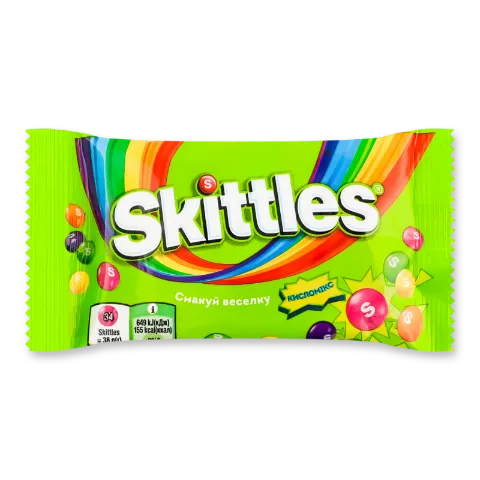 Драже Skittles кислий