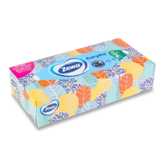 Серветки косметичні Zewa Everyday в коробці, 100 шт./уп.