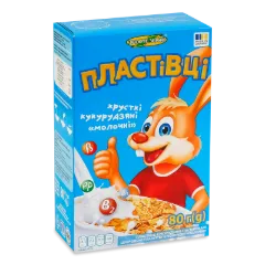 Пластівці «Золоте зерно» хрусткі кукурудзяні молочні