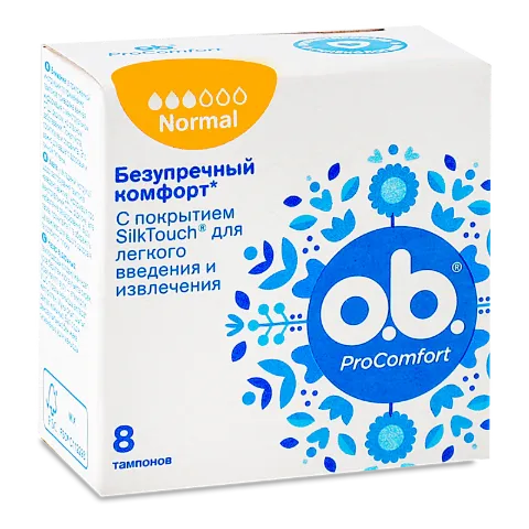 Тампоны o.b. ProComfort Нормал