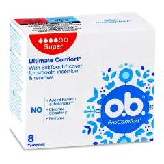 Тампони o.b. ProComfort супер