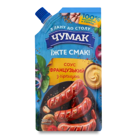 Соус Чумак Французский с горчицей д/п