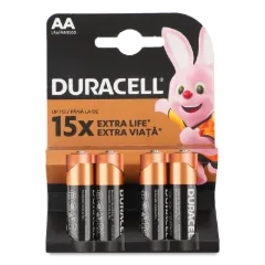 Батарейка Duracell AA LR06/MN1500