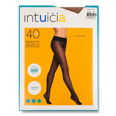 Колготки женские Intuicia Fashion Top 40 телесн р2
