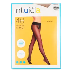 Колготки женские Intuicia Fashion Top 40 беж р.3
