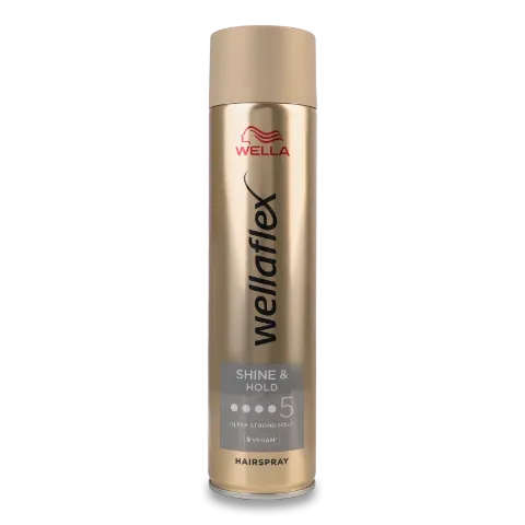 Лак для волосся Wellaflex з блиск-ефектом