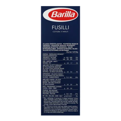 Макаронные изделия Barilla Фузилли