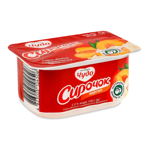 Сирочок «Смачненький» персиковий 5%