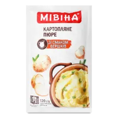 Пюре «Мівіна» картопляне зі смаком вершків