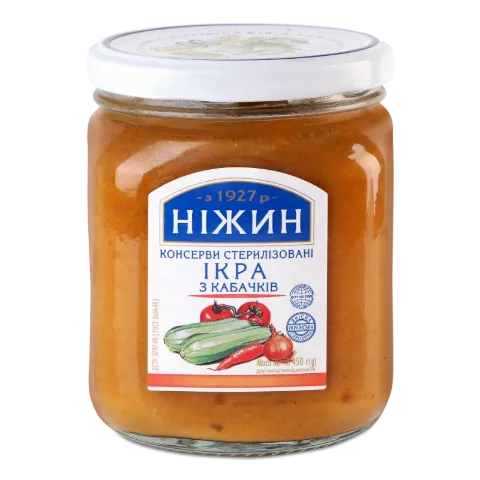 Икра Ніжин кабачковая