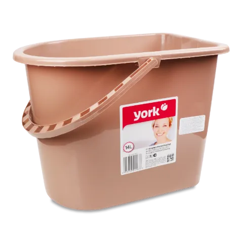 Ведро York прямоугольное 14л