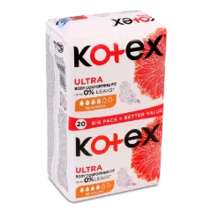 Прокладки Kotex Duo ультратонкі нормал сітка