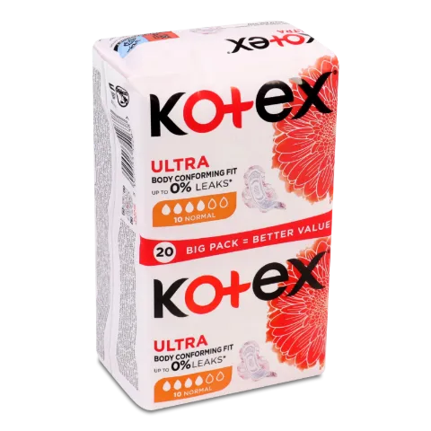 Прокладки Kotex Ультратонкие Нормал сетка Duo