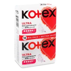 Прокладки Kotex Ultra супер плюс Duo