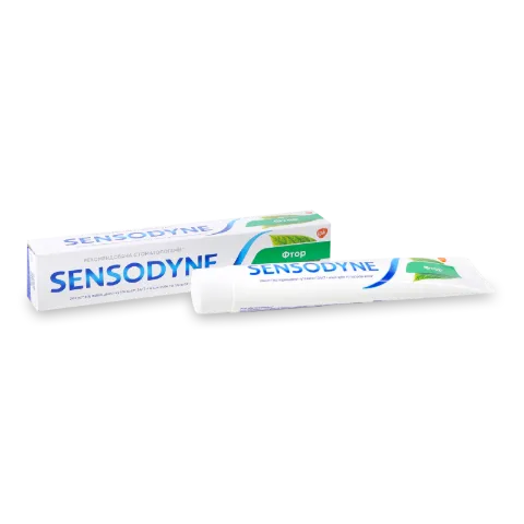Паста зубна Sensodyne F з фтором для чутливих зубів