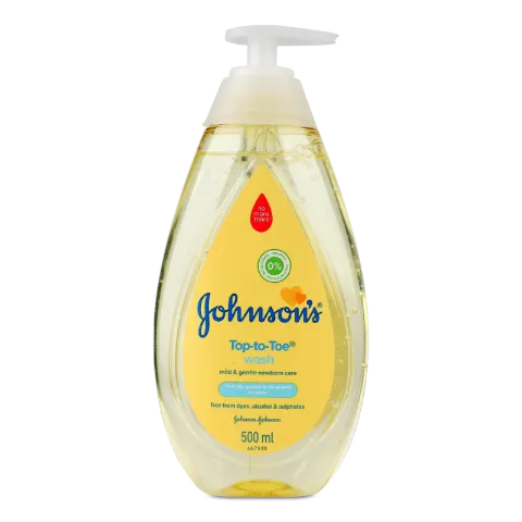 Пінка-шампунь дитячий Johnson's «Від маківки до п'ят»