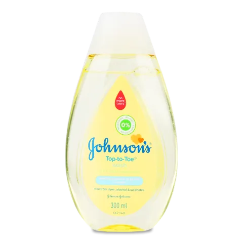 Пенка-шампунь детский Johnson's От макушки ло пят