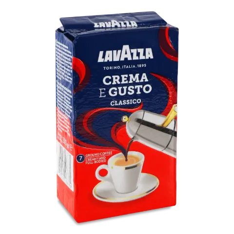 Кофе молотый Lavazza Crema e Gusto