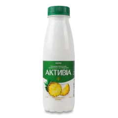 Біфідойогурт «Активіа» ананас питний 1,5%