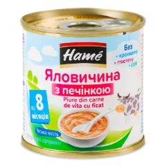 Пюре Hame яловичина з печінкою