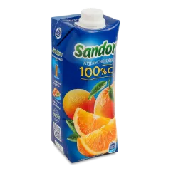 Сік Sandora апельсиновий