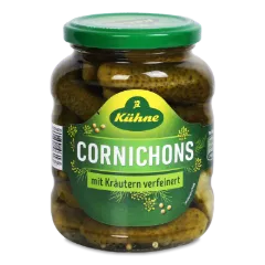 Огірки Kuhne Пікантні консервовані