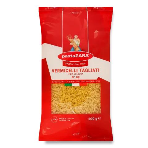 Вироби макаронні Pasta ZARA «Вермічеллі Тальяті»