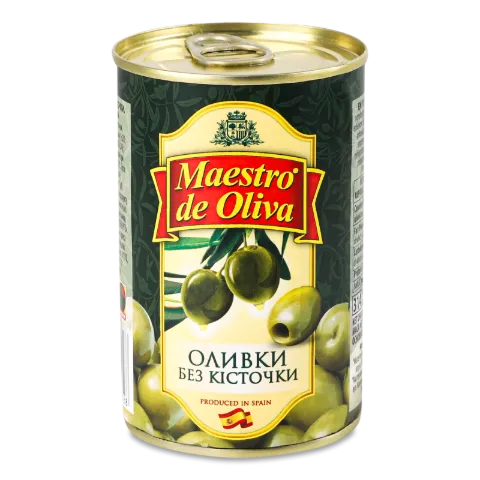 Оливки Maestro De Oliva без косточки