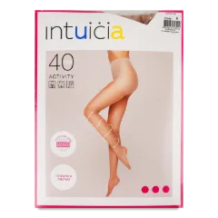Колготки жіночі Intuicia Activity 40 тілесний р.4