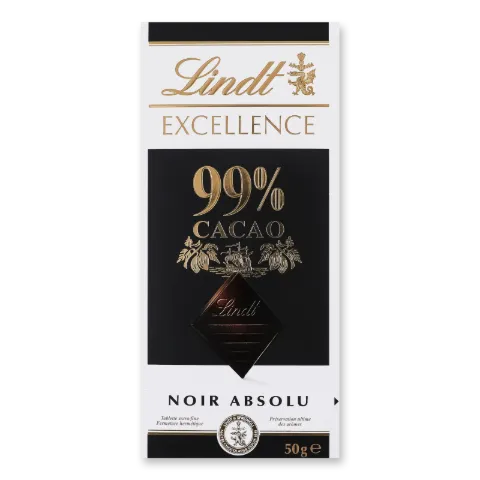Шоколад Lingt Excellence швейцарский 99% какао