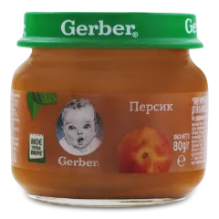 Пюре Gerber персик