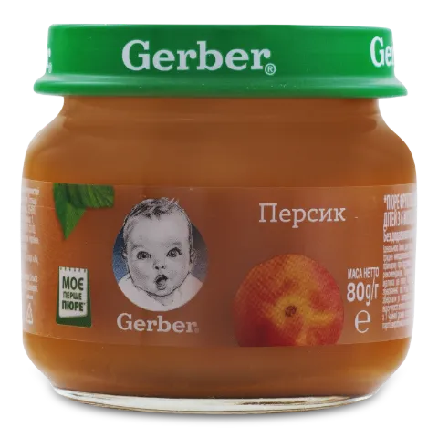 Пюре Gerber персик