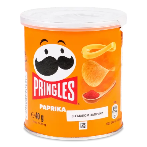 Чіпси Pringles паприка