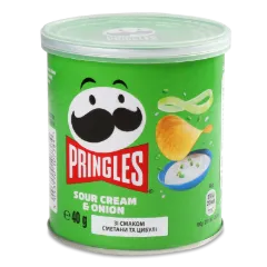 Чіпси Pringles сметана-цибуля