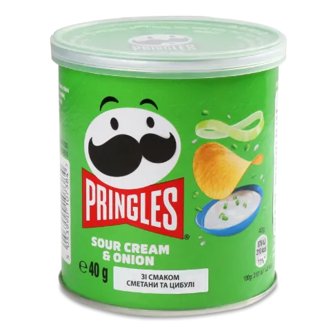 Чіпси Pringles сметана-цибуля