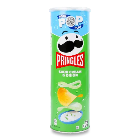 Чіпси Pringles сметана-цибуля