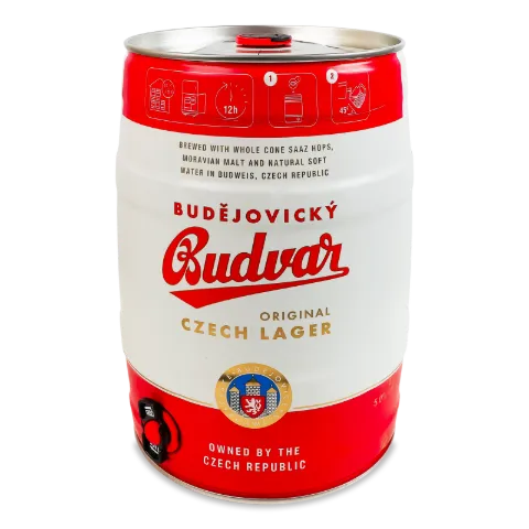 Пиво Budweiser Budvar світле з/б