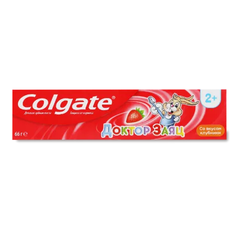 Паста зубная Colgate Доктор заяц Вкус клубники