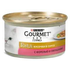 Корм д/котів PurinaGourmetGold з фореллю та овочам
