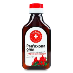 Олія «Домашний доктор» реп'яхова для стимулювання росту волосся