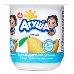 Сир «Агуша» дитячий груша 3,9%