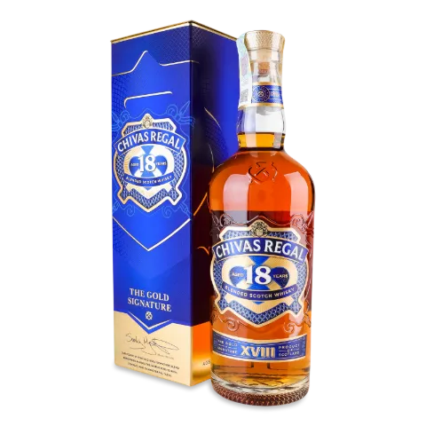 Віскі Chivas Regal 18 років в коробці