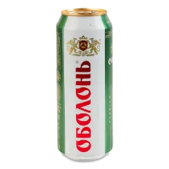 Пиво «Оболонь» світле з/б Акція