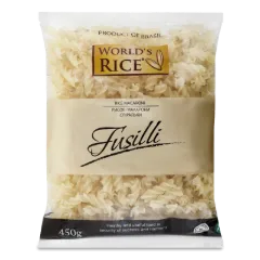 Макаронные изделия World's rice Спиральки рисовые