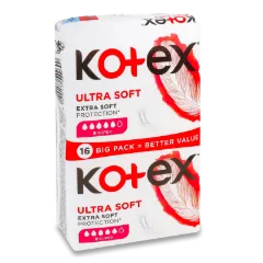 Прокладки Kotex ультратонкі суперм'яка поверхня