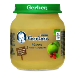 Пюре Gerber яблуко-шипшина
