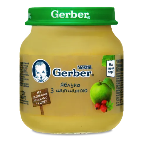 Пюре Gerber яблуко-шипшина